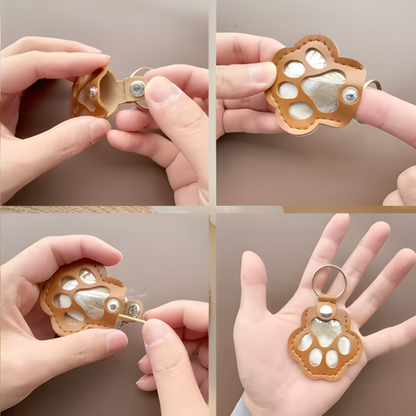 Llavero de Recuerdo de Pelo de Mascota